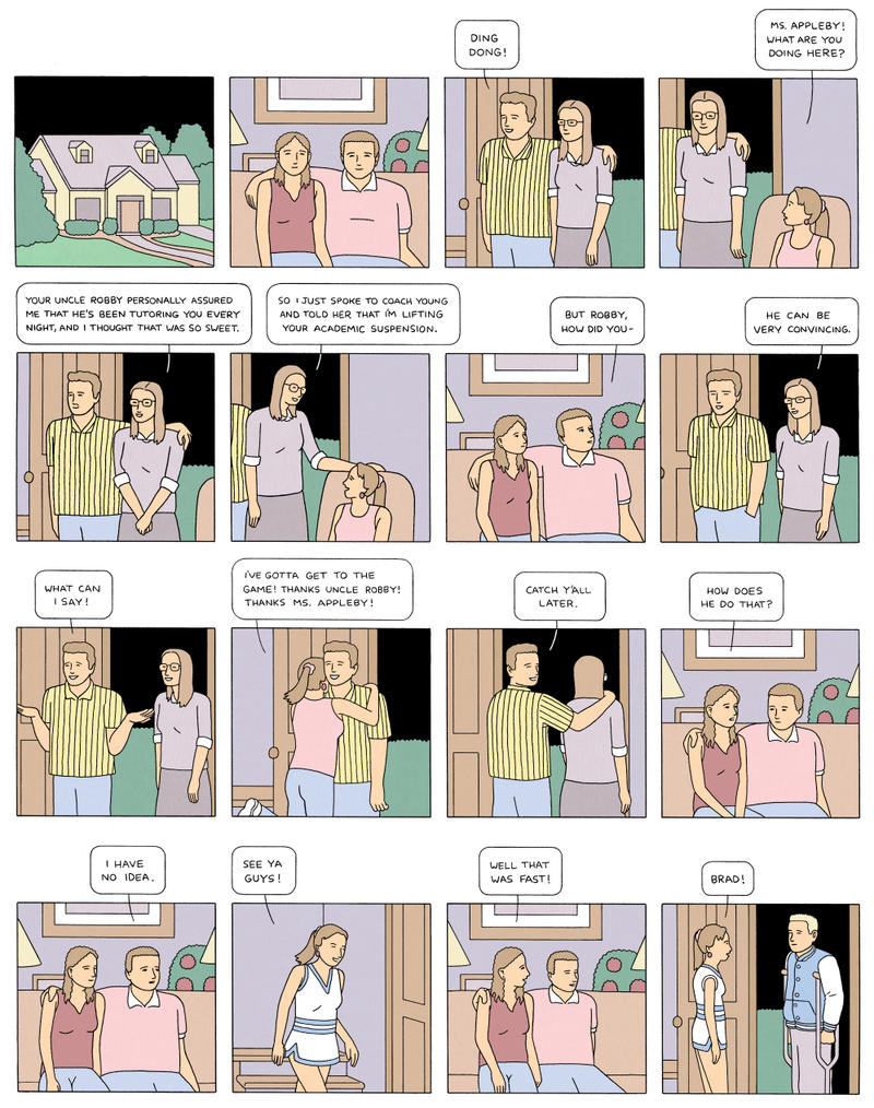 Illustration for article titled Exclusive D&Q preview: Nick Drnaso explores domestic disappointment in Beverly